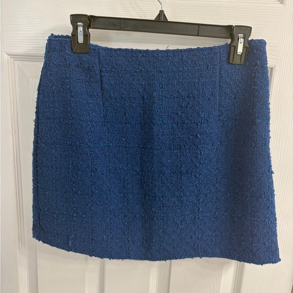 Abercrombie & Fitch Navy Mini Skort